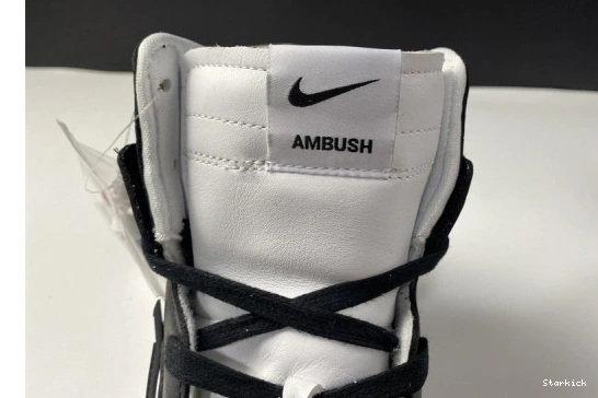 High Dunk Black White CU7544-001 Ambush Nike 1208